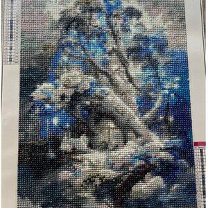 Diamond Painting Finished Completed 3D Wall Art 30x40 cm Tree Diamond Art